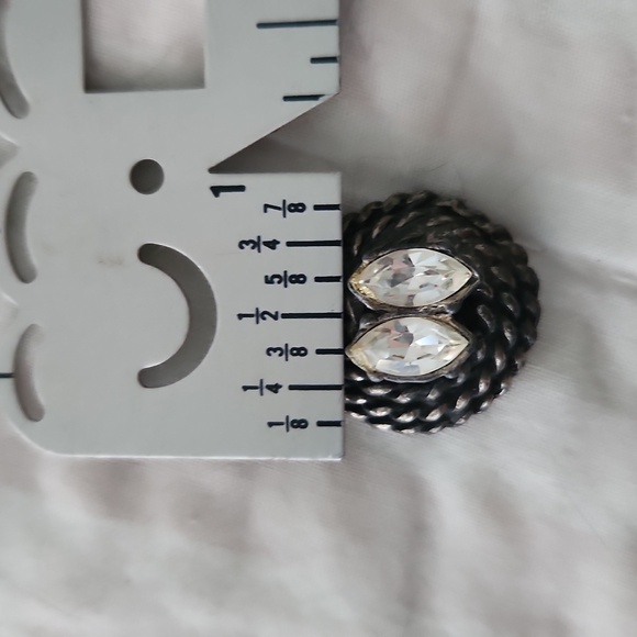 Vintage Rhinestone Buttons - Picture 4 of 5